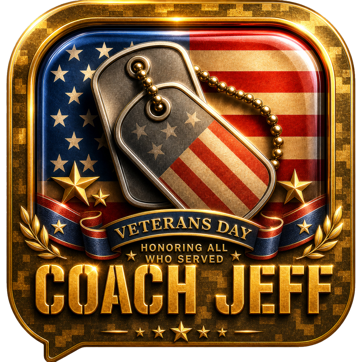 Coach Jeff Veterans Day Edition